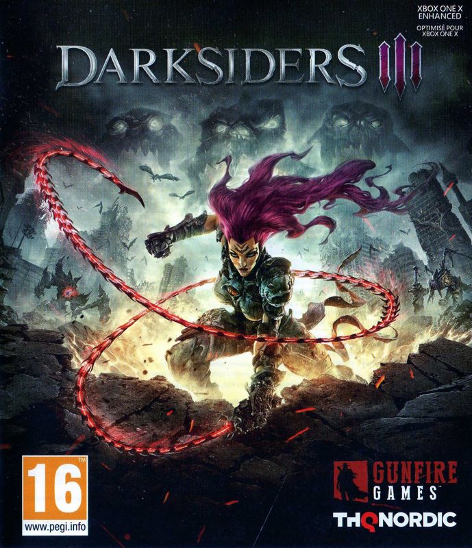 Darksiders III box art for Xbox One